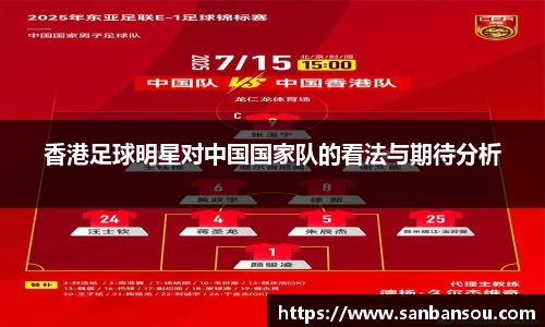 香港足球明星对中国国家队的看法与期待分析
